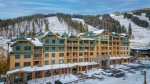Housing 50 condos, the Morning Eagle building is an iconic part of the Whitefish Mountain Resort Village.